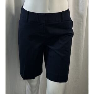 Outback Red Cotton Spandex Bermuda Shorts, Blue, Sz: 10, 79-27